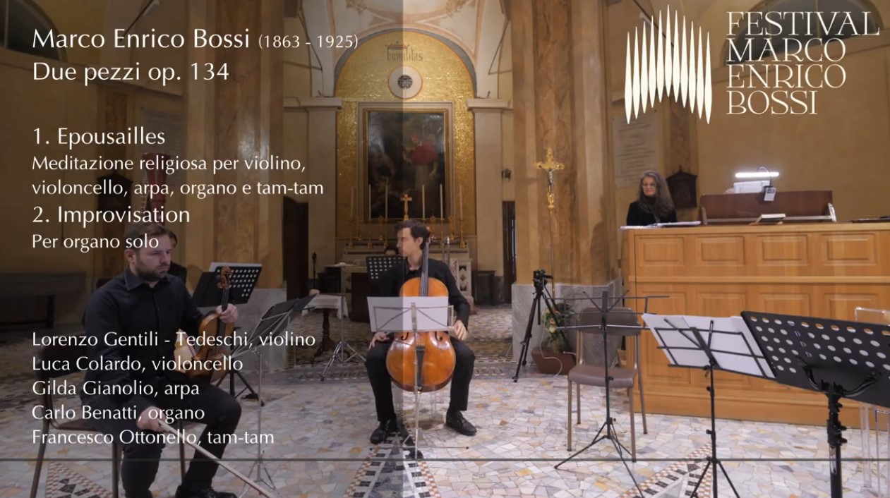 Bossi Due pezzi op. 134 1. Epousailles 2. Improvisation